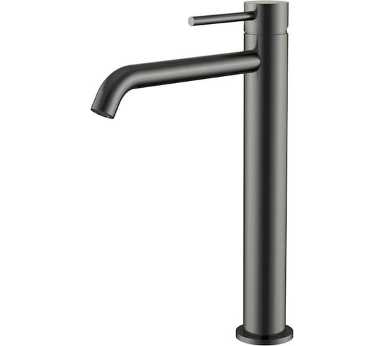 Изображение товара Смеситель для раковины Knotlor высокий, оружейная сталь SS-21/GM