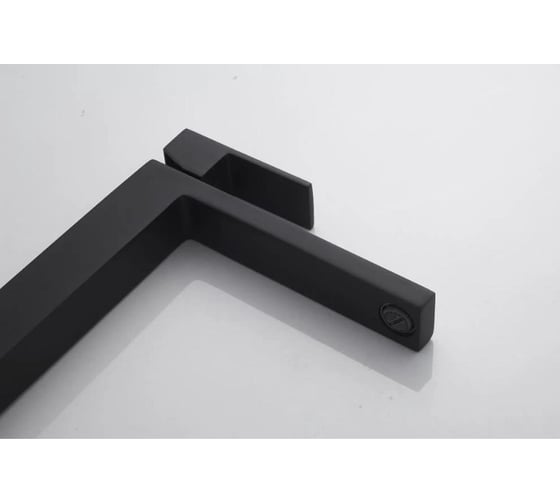 Изображение товара Смеситель для раковины Knotlor высокий, черный KN-24/BL