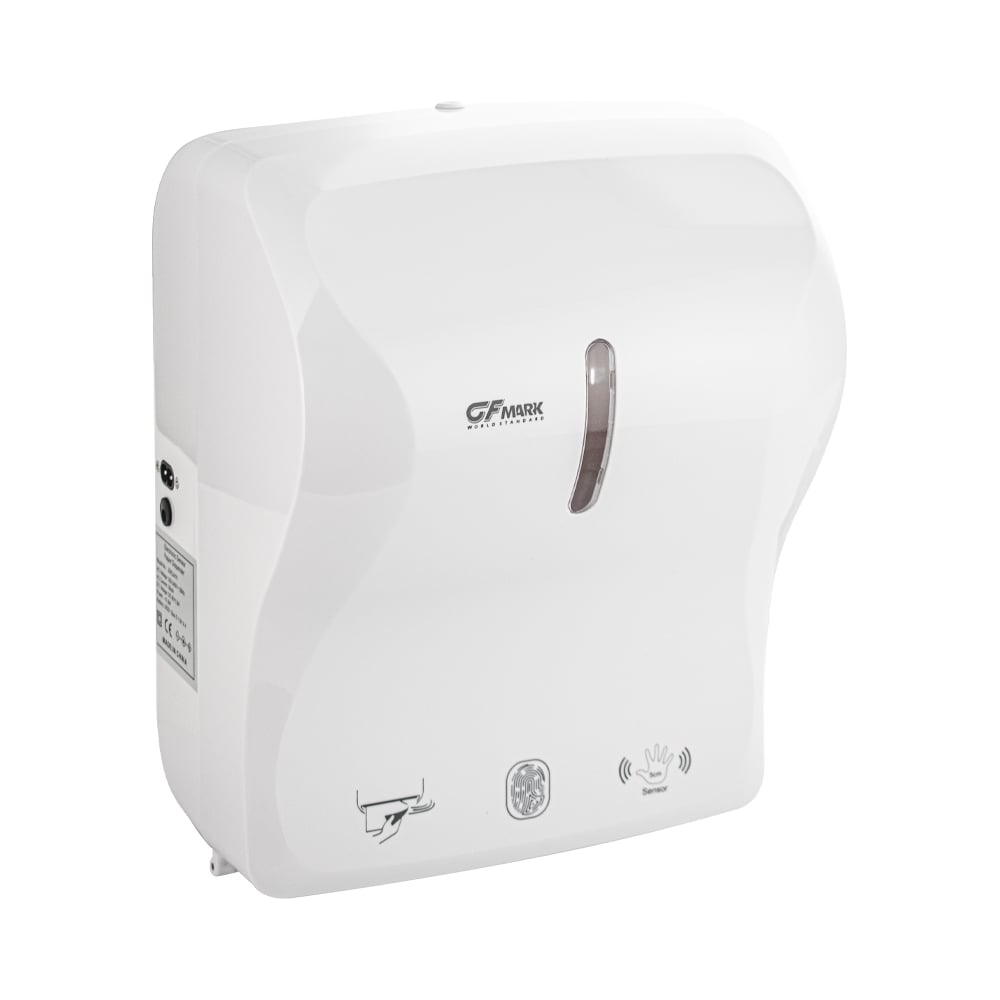 Изображение товара Диспенсер GFmark для бумажных полотенец, сенсорный, настенный, белый, 9173