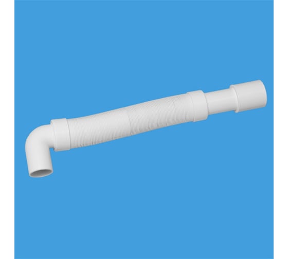 Изображение товара Гофра под углом McAlpine 90град Дн=40мм (L420-900мм) выход 40/50мм MRMF2E90