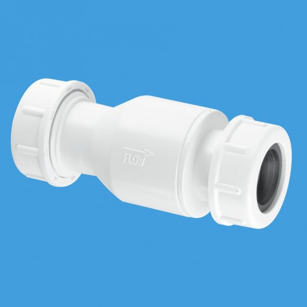 Изображение товара Канализационный обратный клапан McAlpine вертикальный R28-NRV 19-23мм