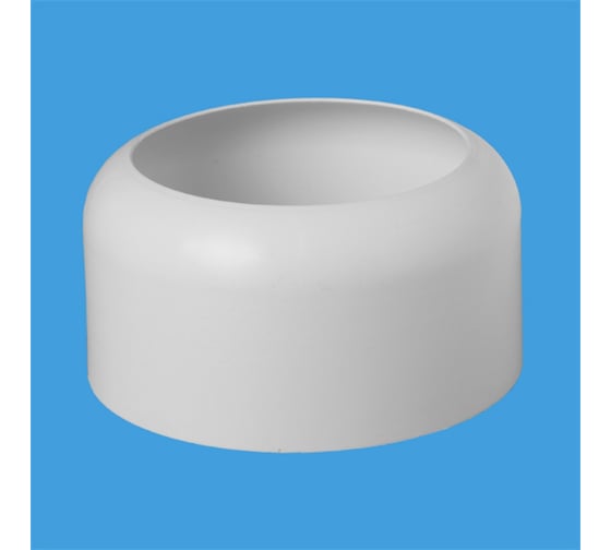 Изображение товара Отражатель круглый McAlpine под трубу 80мм подходит для жестких фановых труб F80