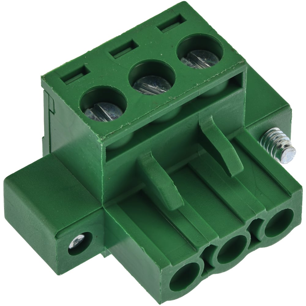 Изображение товара Клеммник KEEN SIDE KSE-2EDGKM-5.0-03P упаковка 100 шт. электротехническое соединение