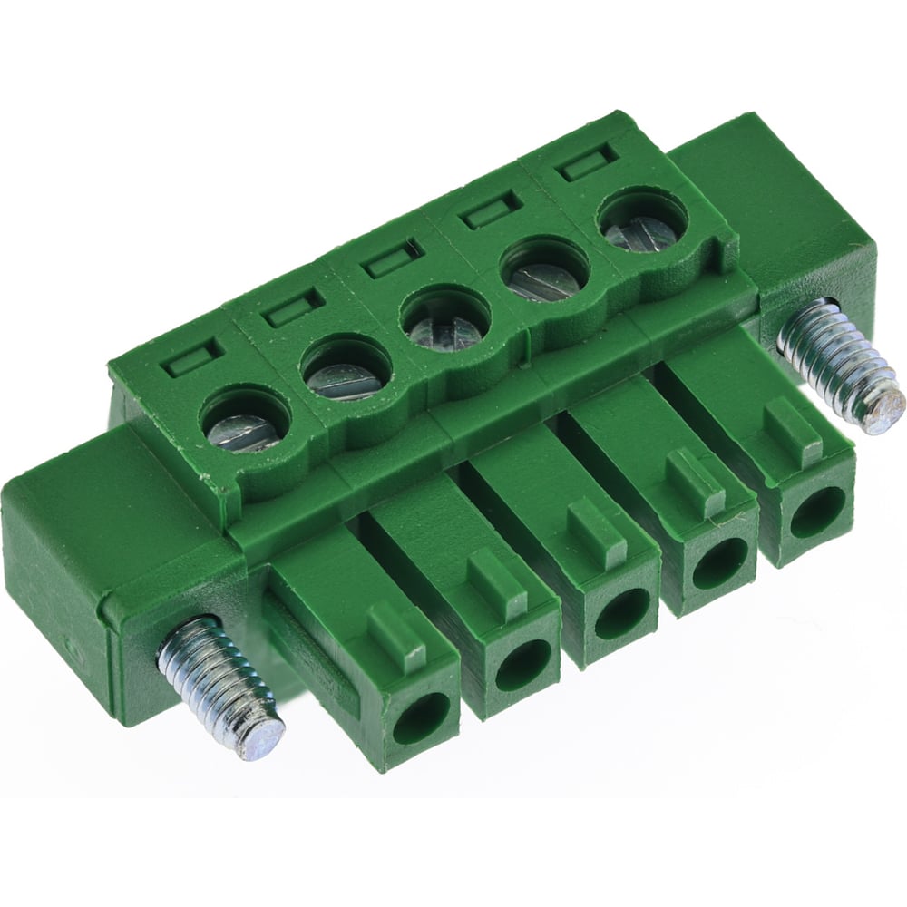 Изображение товара Клеммник KEEN SIDE KSE-15EDGKM-3.81-05P, упаковка 50 шт, надежное электрическое соединение