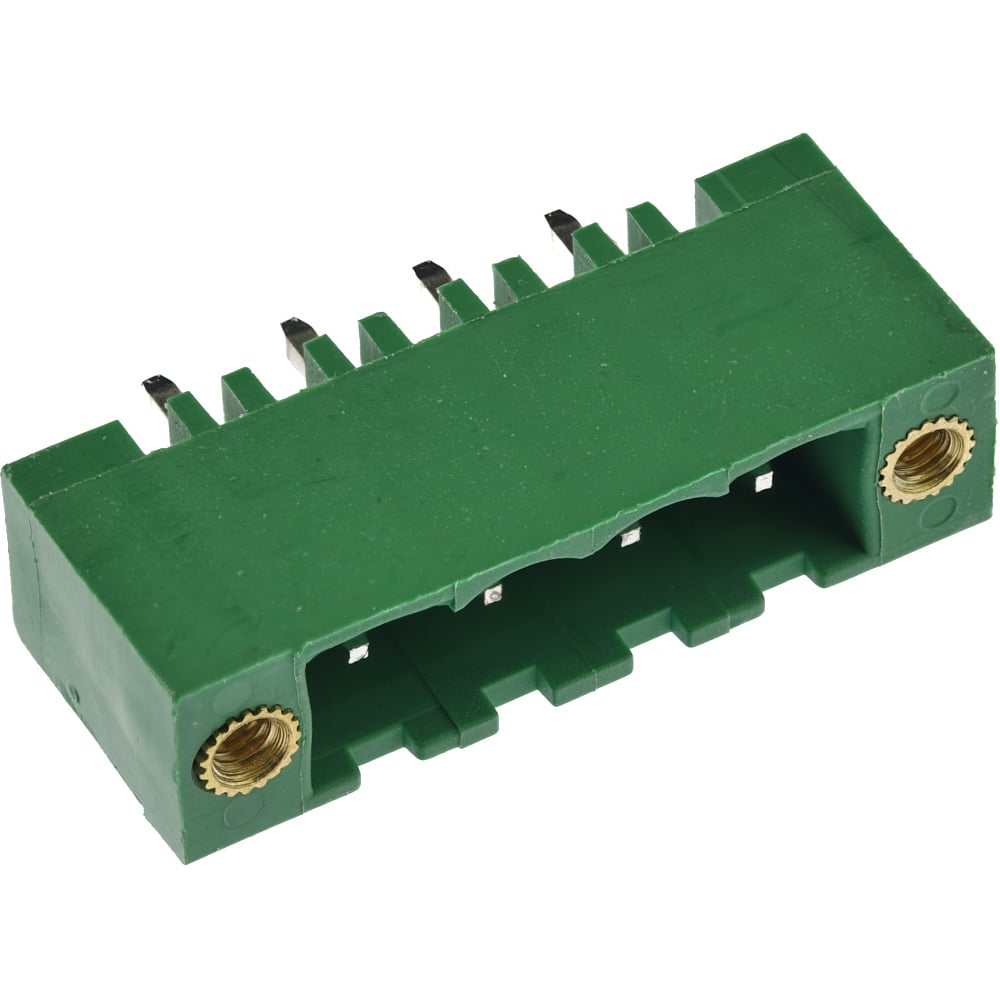 Изображение товара Клеммник KEEN SIDE KSE-2EDGVM-5.0-04P 200 шт монтаж на плату зеленый