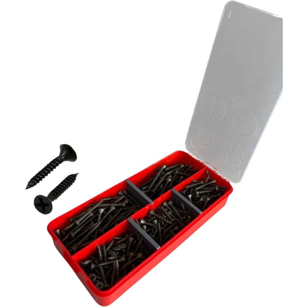 Изображение товара Саморезы для крепления 23 Болта ГВЛ 3,9 в органайзере 365 шт
