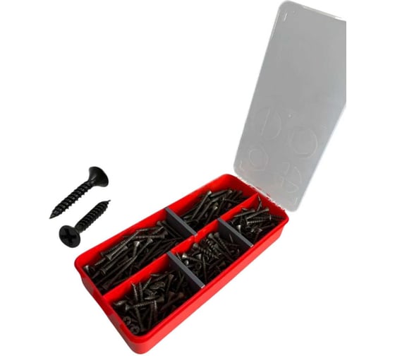 Изображение товара Саморезы для крепления 23 Болта ГВЛ 3,9 в органайзере НАБОР 1 1000155