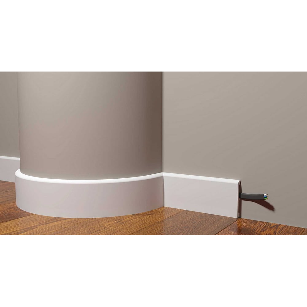 Изображение товара Плинтус гибкий Decor-Dizayn 80х13x2000мм DD706F