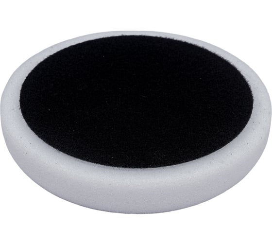 Изображение товара Полировальник поролоновый на липучке CLASSIC, 150х25 мм, твердый, белый BlackFox 12330