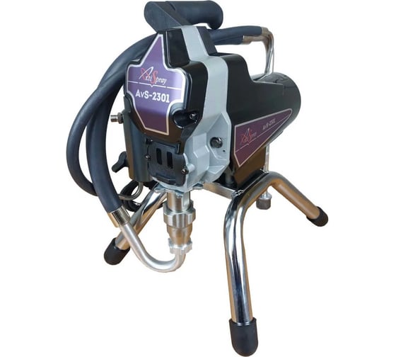 Изображение товара Окрасочный аппарат AktiSpray комплект, 2,3 л/мин, 220 бар, 1300 Вт, 220 В, 50 Гц AvS-2301