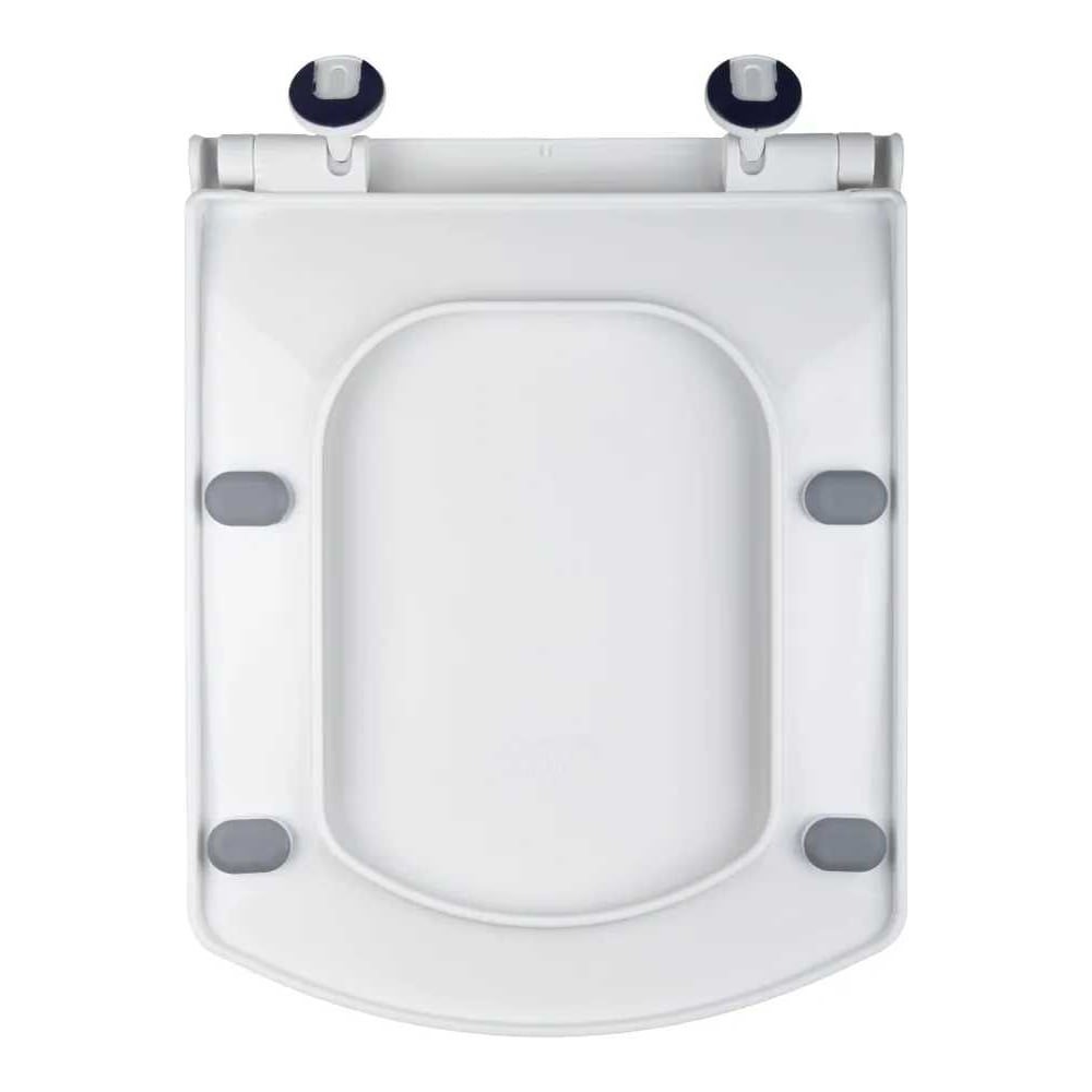 Изображение товара Сиденье для унитаза Nova KARE SLIM с микролифтом 2076 белое прямоугольное