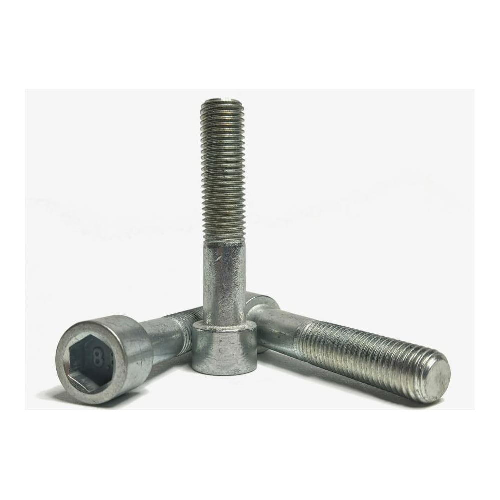 Изображение товара Винт Крепсталь DIN 912, М8х130, класс прочности 8.8, 94 шт.