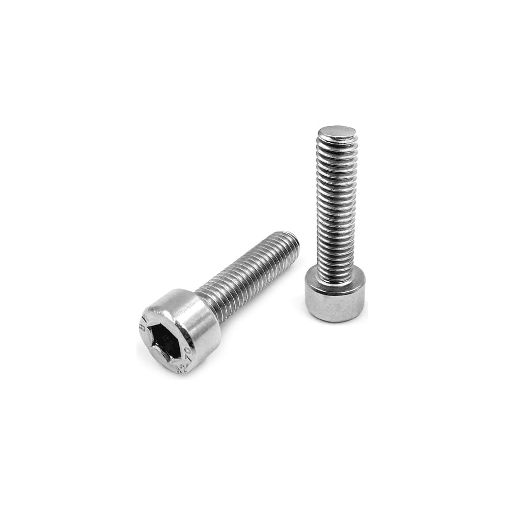 Изображение товара Винт Крепсталь DIN 912, М12х40, класс прочности 8.8, цинк, полная резьба, 100 шт. K000991