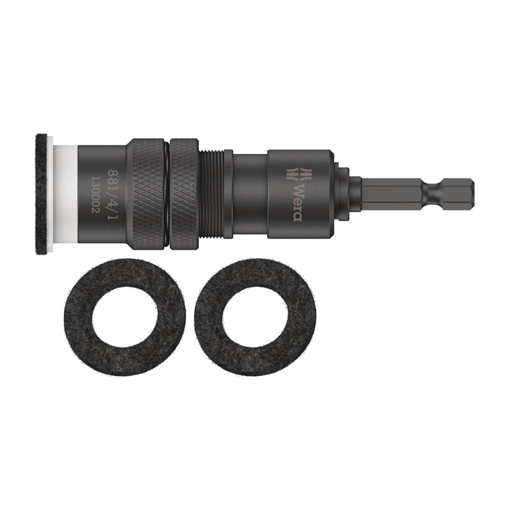 Изображение товара Битодержатель 881/4/1 SB с изменяемой глубиной завинчивания, 3 предмета Wera WE-130002