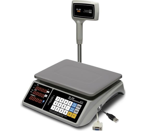 Изображение товара Весы M-ER MERCURY 328ACPX-6.1 LED c RS 232 и USB 3671