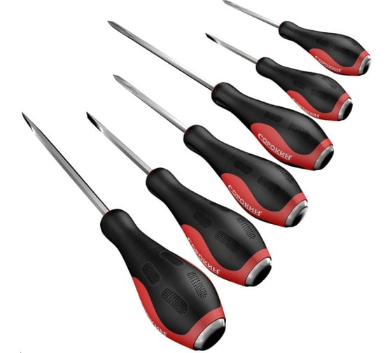 Изображение товара Набор отверток Сорокин 6 шт 1.456