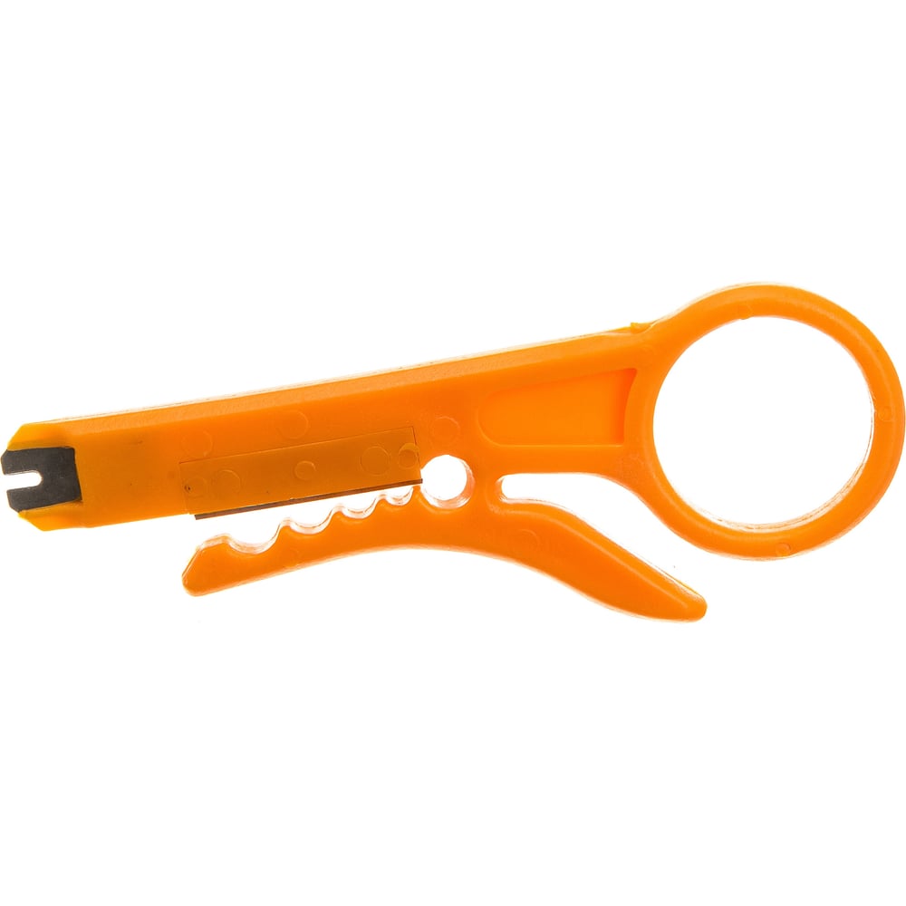 Инструмент для зачистки и заделки витой пары КВТ инструмент для зачистки и обрезки витой пары proconnect