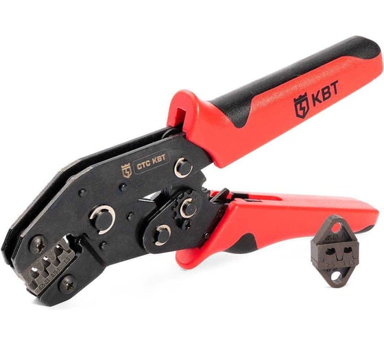 Изображение товара Пресс-клещи с набором матриц КВТ СТС-А 85137