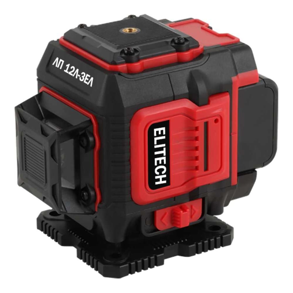 Изображение товара Лазерный нивелир Elitech ДМ ЛП 12Л-ЗЕЛ с зеленым лучом и пультом управления
