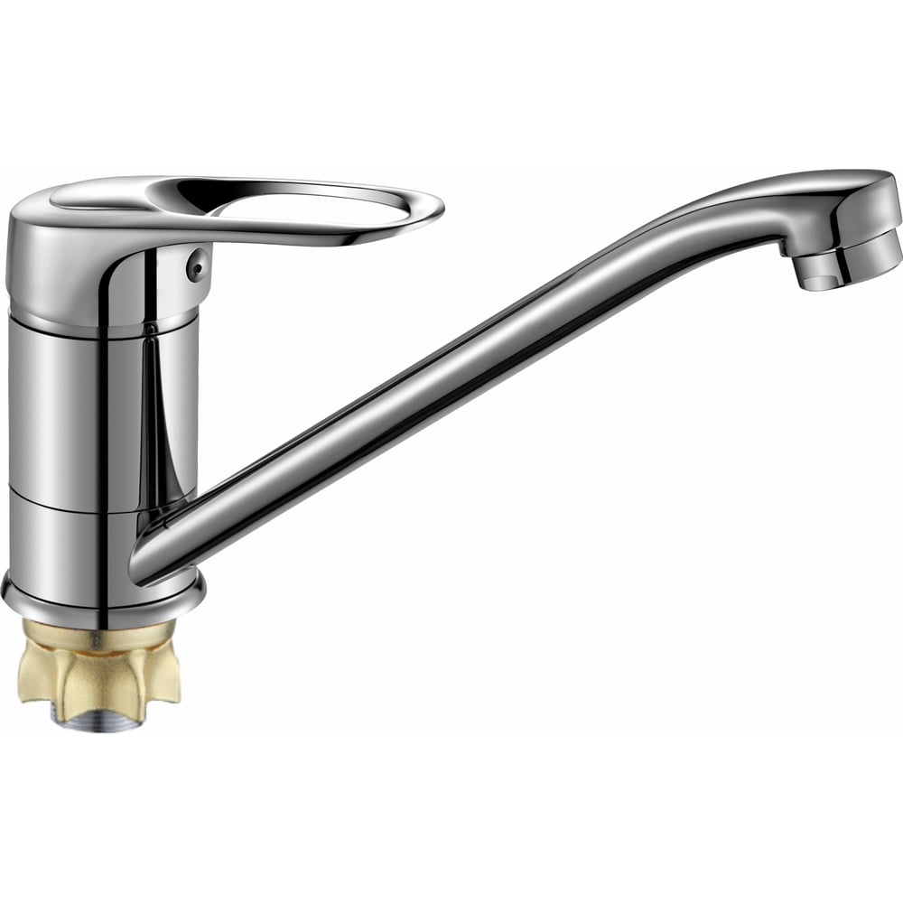 Изображение товара Смеситель для кухни ALOUTE с длинным изливом A3103 хром однорычажный модерн