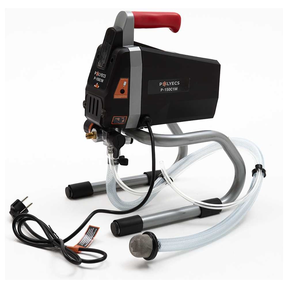 Изображение товара Окрасочный безвоздушный электрический краскораспылитель Polyecs P-150C1M 1100 Вт 1,4 л/м