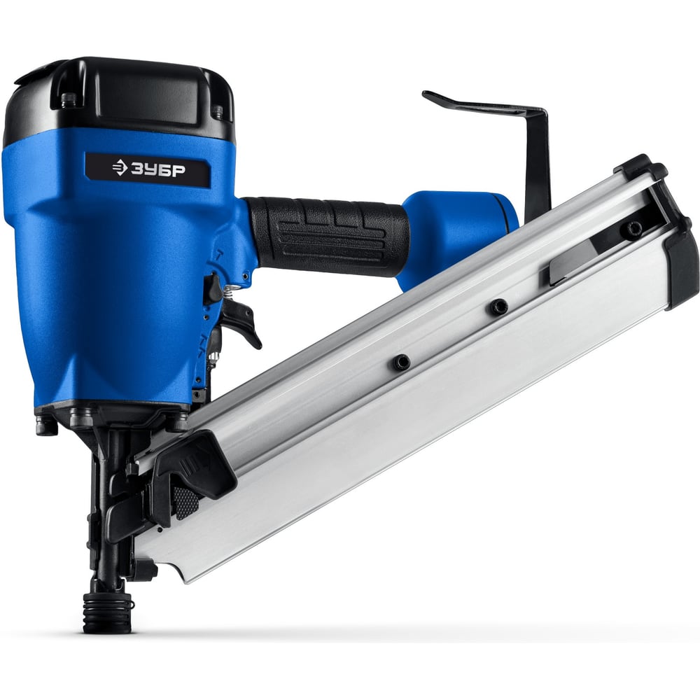 Изображение товара Пневматический нейлер ЗУБР SN34-90A для реечных гвоздей профессиональный