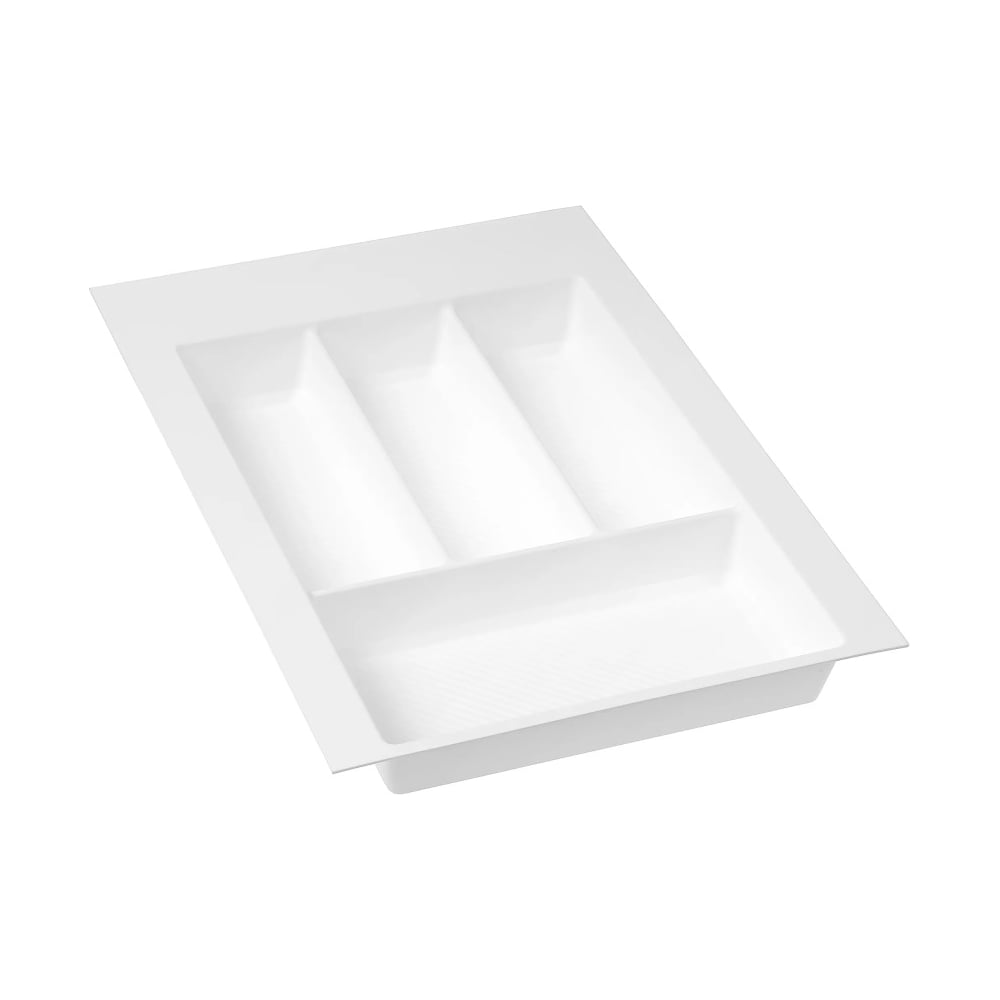 Изображение товара Лоток для столовых приборов GTV 400 белый раздельный пластиковый