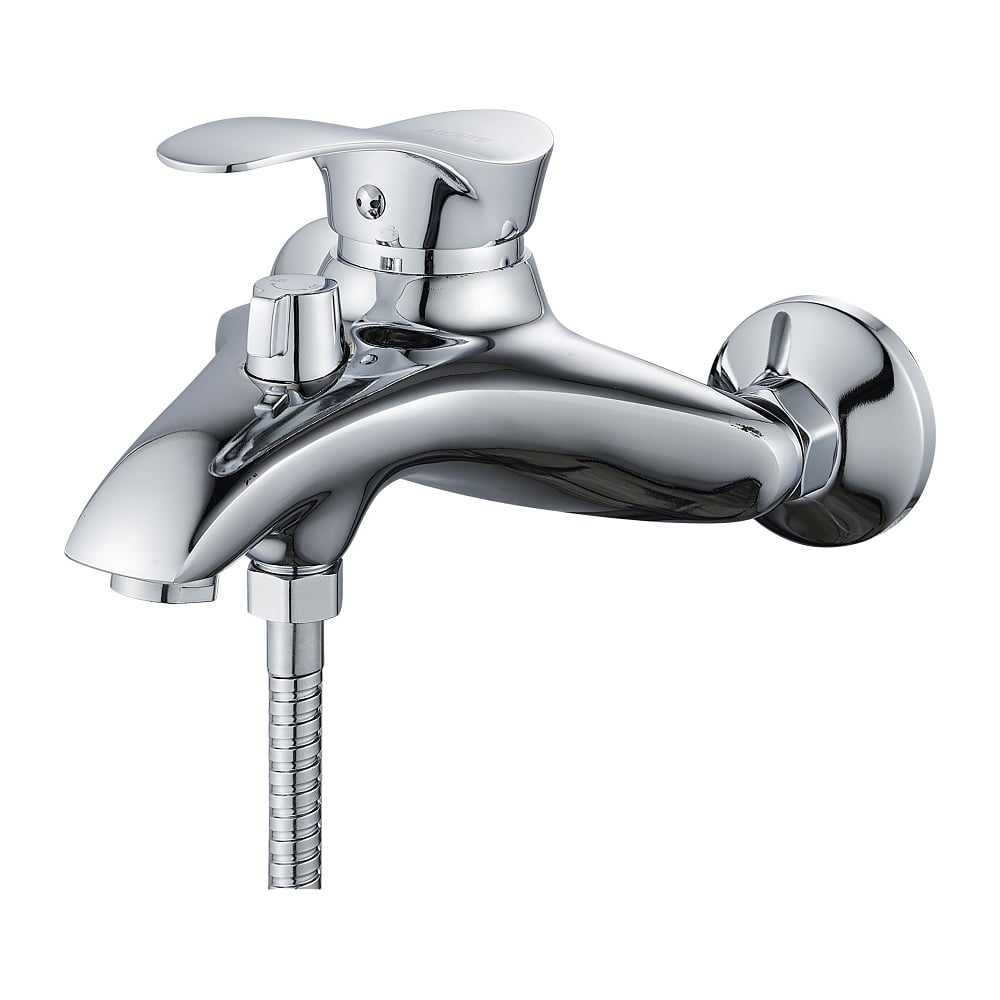 Изображение товара Смеситель для ванны ALOUTE однорычажный короткий излив 120 мм хром