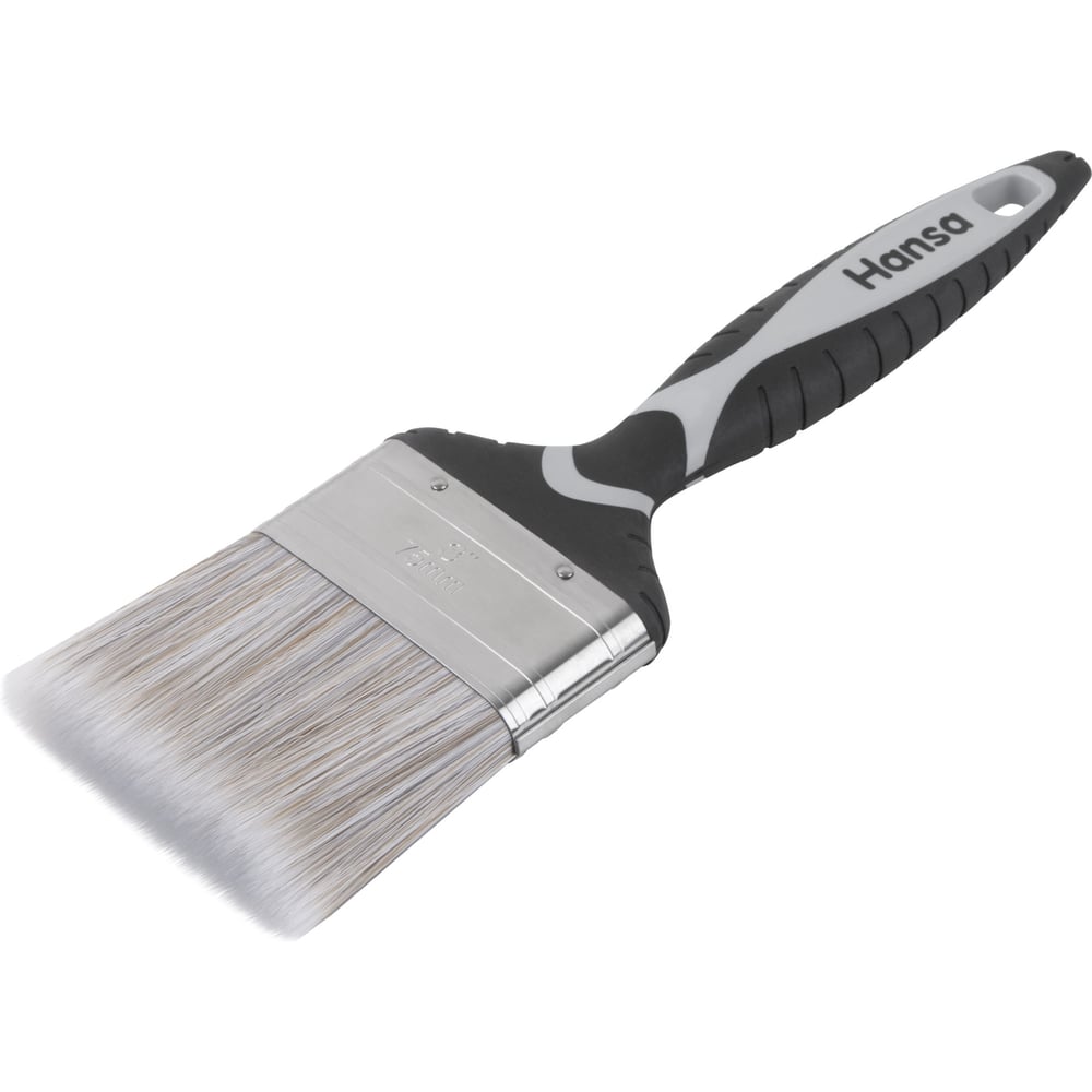 Изображение товара Кисть плоская HANSA PERFEKT, 75 мм, профессиональная для водных ЛКМ