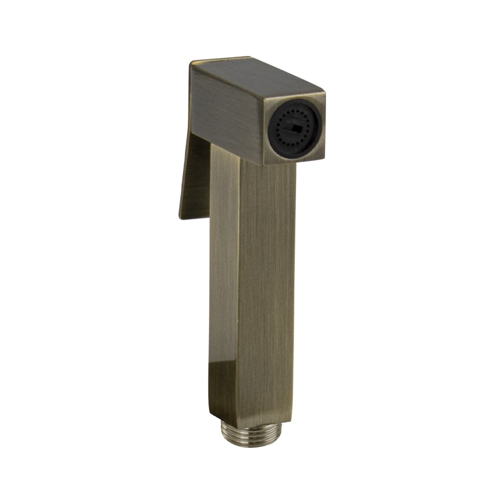 Изображение товара Гигиеническая леика для биде GFmark квадратная из нержавеющей стали бронзовая