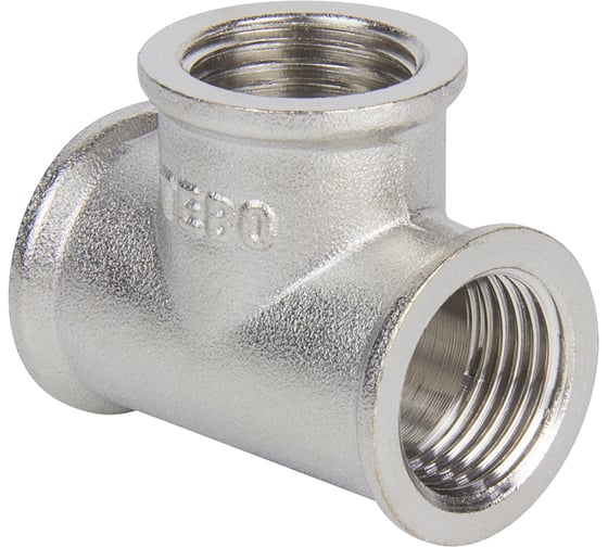 Изображение товара Тройник TEBO ВР 1/2" латунь (14шт) T-ЛР.Тр.1.12.CN