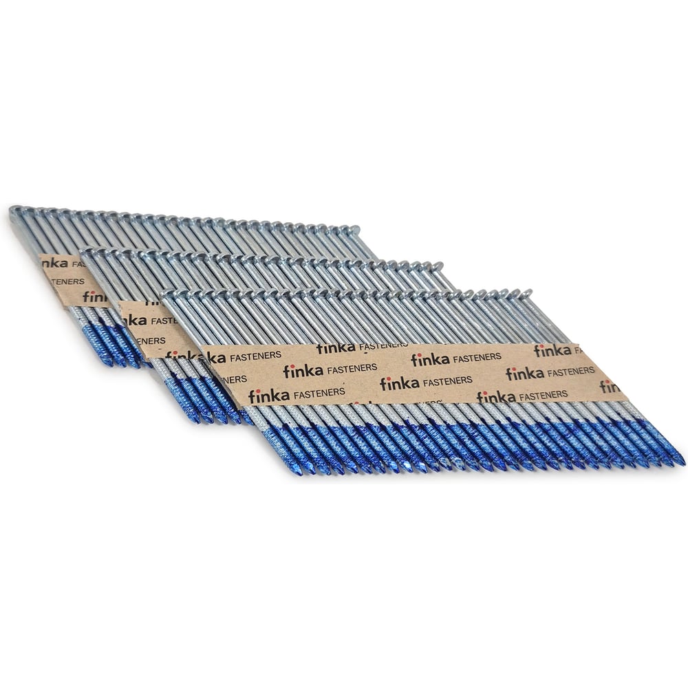 Изображение товара Строительные реечные гвозди Finka D34 2.9x65 Ring NK цинк 2000 шт