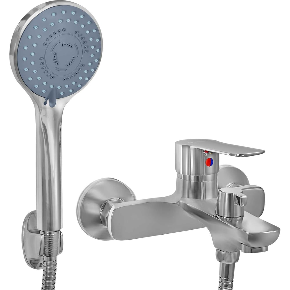 Изображение товара Смеситель для ванны Juguni одноручный литой излив хромированный с керамическим картриджом