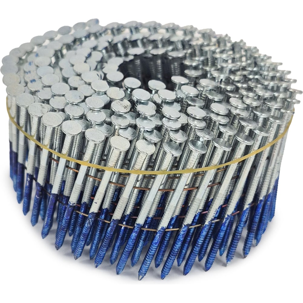 Изображение товара Строительные барабанные гвозди Finka 2.8х60 Ring NK цинк 3000 шт