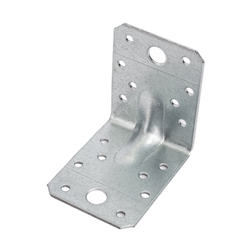 Изображение товара Крепежный усиленный уголок 70x55x1.8 мм цинк Gigant 124145