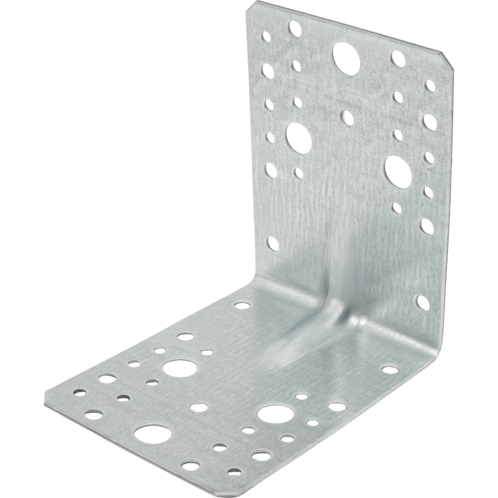 Изображение товара Крепежный усиленный уголок 130х130х100 мм цинк Gigant 124149