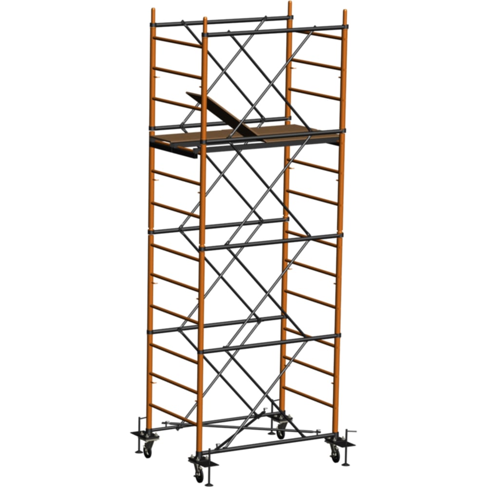 Изображение товара Вышка-тура РИНСТРОЙ РИН Вектор-Лайт 5 м модульная с площадкой и колесами