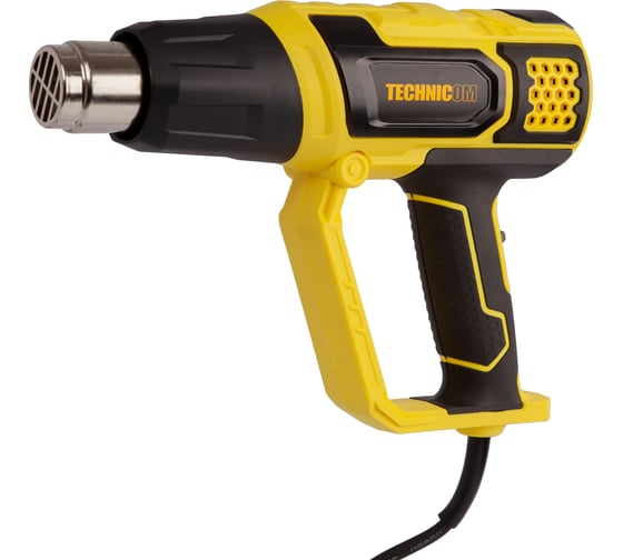 Изображение товара Фен строительный TECHNICOM 2000Вт, 60С-600С, 300-500 л/мин TC-HG2000