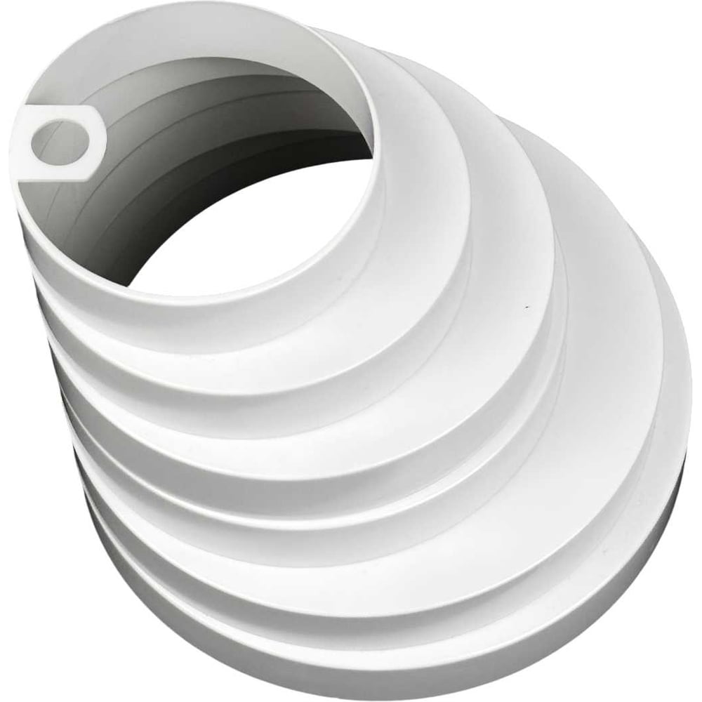 Изображение товара Переход пластиковый KRAFTAIR универсальный 80-160 мм редуктор для воздуховодов