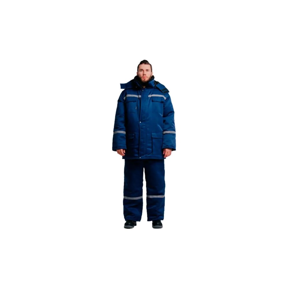 Изображение товара Утепленный мужской костюм Айон-2 FORT с СОП, утепление синтепон, синий, р. 52-54