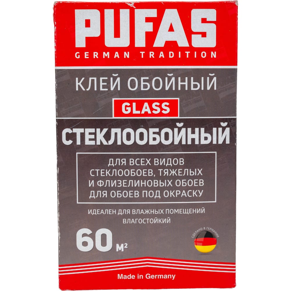 Стеклообойный клей Pufas клей для стекловолокна и флизелина pufas