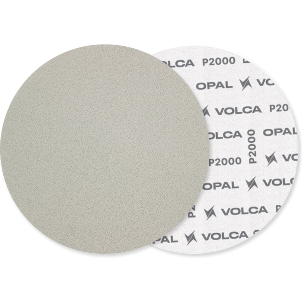 Изображение товара Диск полировальный VOLCA OPAL 150 мм P2000 15 шт для покраски и обработки поверхностей
