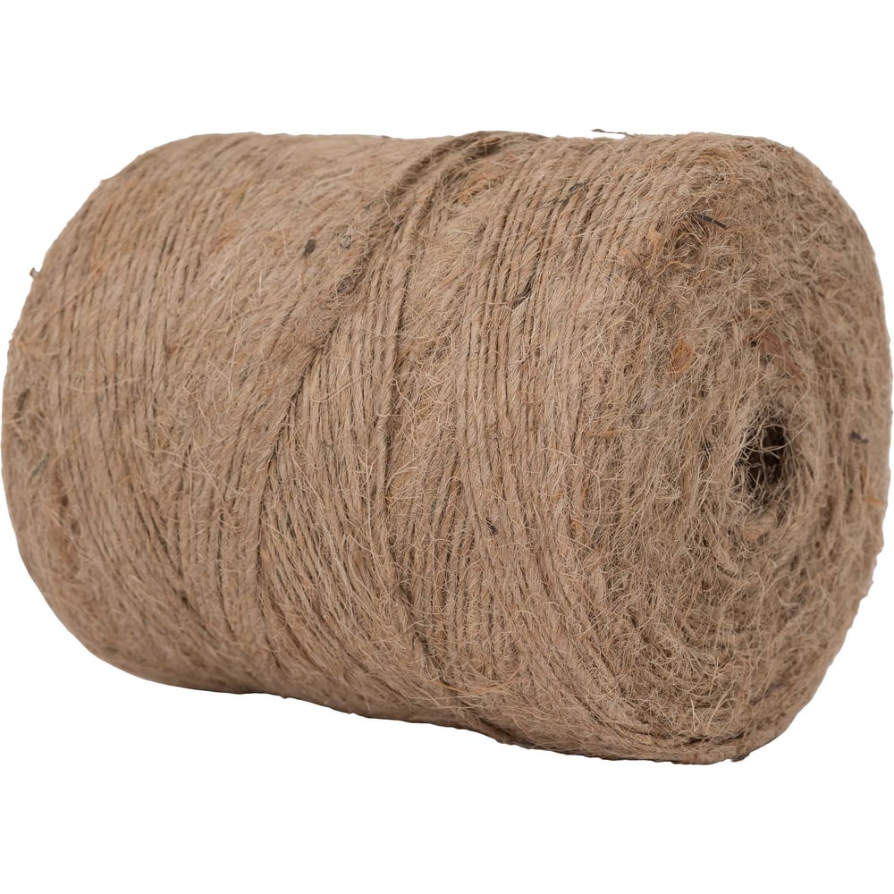 Изображение товара Крученый джутовый шпагат 1,8 мм 400 м Gigant HRS-31 натуральный