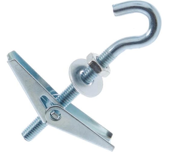 Изображение товара Анкер складной пружинный с крюком Zitar М6 (50 шт.) - накл. 133611