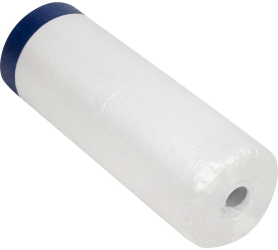 Изображение товара Полотно укрывное на малярной ленте  Rollingdog PAINTERS-SHIELD 8мкм, 280см_15м, арт. 81518