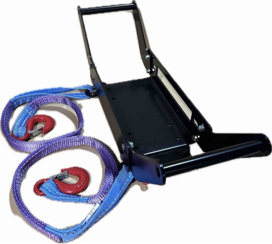 Изображение товара Площадка переносная ТХ52 для лебедки с тросом 2шт TX0702