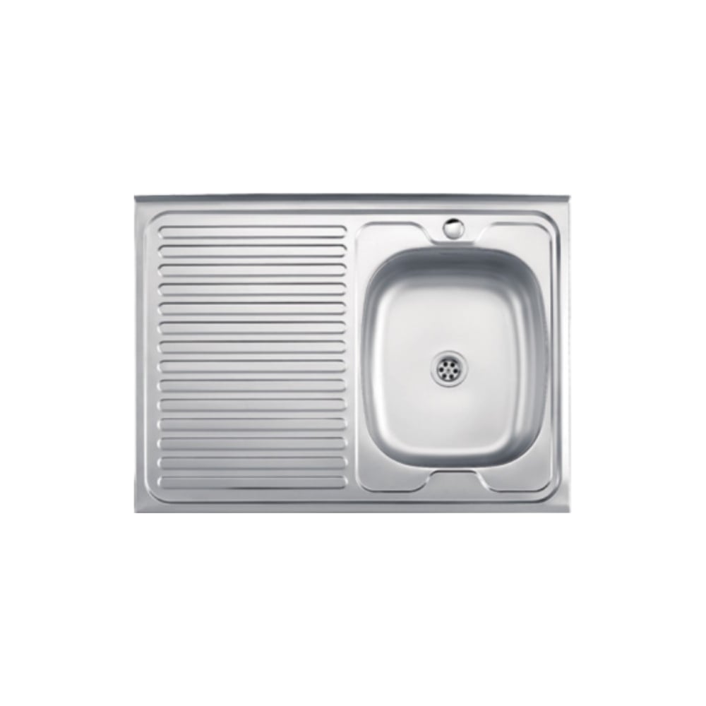 Изображение товара Накладная кухонная мойка из нержавеющей стали Ledeme 60x80 см матовая L78060-R