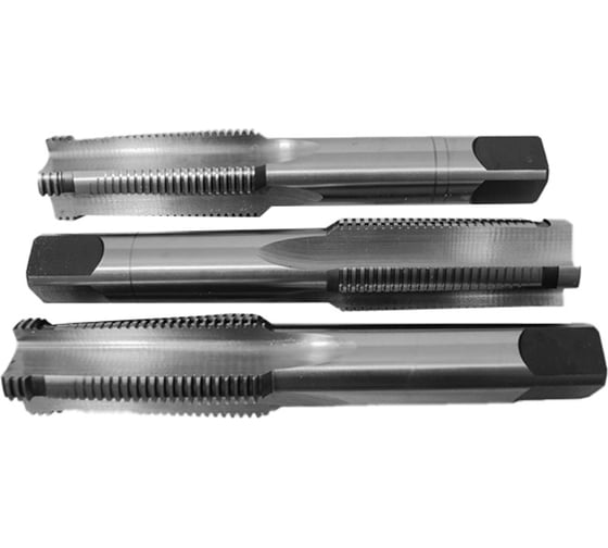 Изображение товара Метчик трапецеидальный Tr36х3 машинно-ручной HSS левый 3шт компл. L=200мм Beltools ri.291.388