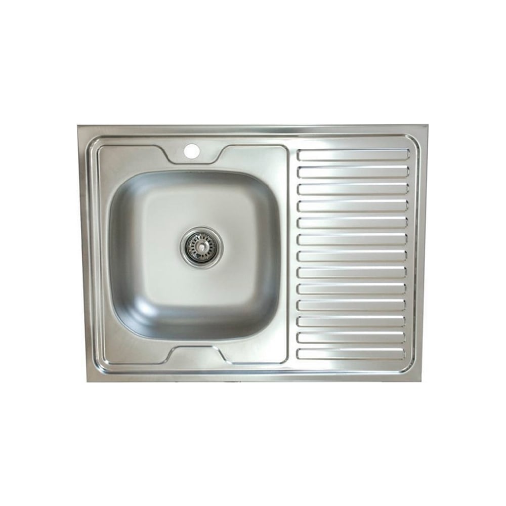 Изображение товара Мойка из нержавеющей стали накладная Ledeme 60x80 см L98060-6L