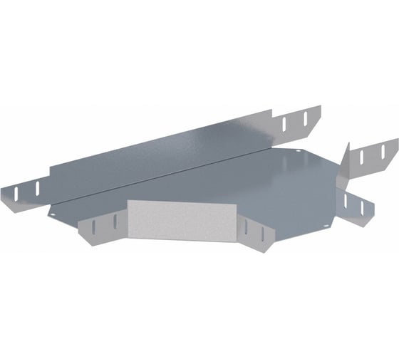 Изображение товара Тройниковый горизонтальный лоток ОАО «СОЭМИ» ЛМс-Т 200х100-1,5ц УТ1,5 Н0121370644